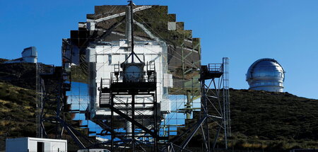 Astronomisches Observatorium auf der zu Spanien gehörenden Kanar...