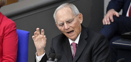 Wolfgang Schäuble,konservativer Hardliner