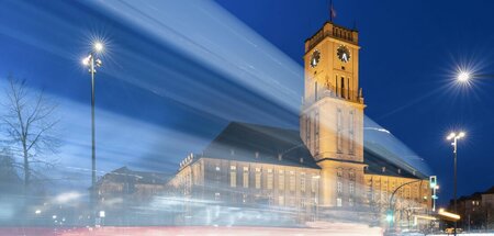 Ort mit antikommunistischer Tradition: Rathaus Schöneberg