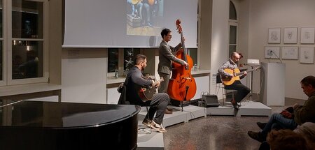 Mal einfühlsam, mal flott: Die Sinti-Jazz-Band »Die Drahtzieher«...