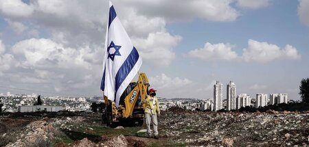 Siedlungsbau ist jetzt Regierungsprogramm in Israel (Jerusalem, ...