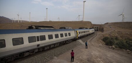 Auf der Route des neuen Nord-Süd-Korridors: Manjil in der Provin...