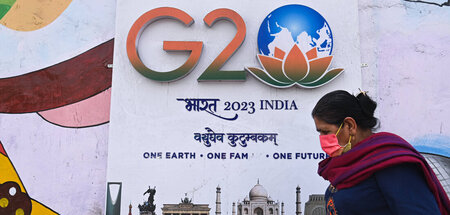 G20-Tagungsort in Neu-Delhi