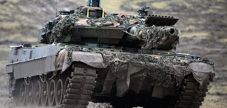 Was so ein »Leopard«-Panzer im Einsatz alles anrichten kann, ble...