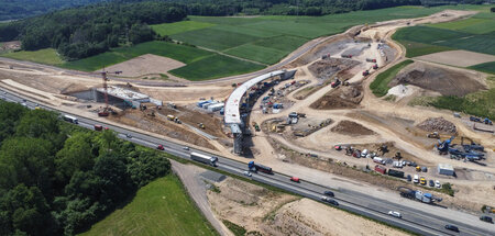 Augenweide Autobahn: Am sogenannten Ohmtaldreieck soll die A 49 ...