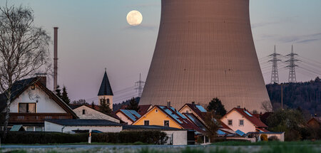 AKW Isar 2 bei Landshut (5.4.2023)