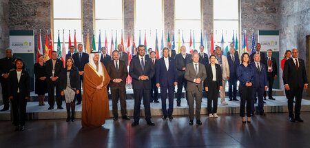 Gruppenbild klimapolitischer Versager (Berlin, 3.5.2023)