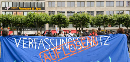 Antifaschistische Demonstration nach der Ermordung Walter Lübcke...