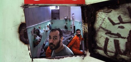 IS-Mitglieder in einem Gefängnis der Autonomieverwaltung im osts...