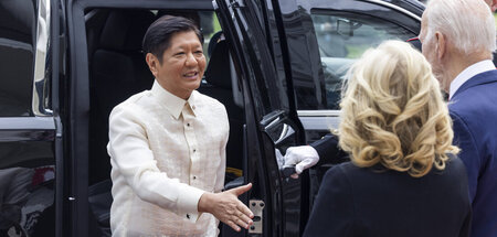 Ferdinand Marcos jr. zu Besuch bei US-Präsident Biden (1.5.2023)