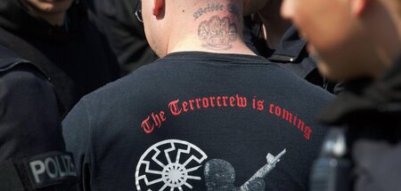 »Terrorcrew kommt«: Militante Neonazis trauen sich offenbar mitt...