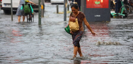 Metropolen können so viel Niederschlag nicht mehr auffangen: Übe...