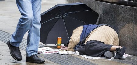 Für den allseits sichtbaren Anstieg von Obdachlosigkeit sind nic...