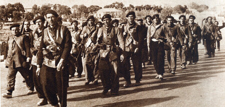 Spanischer Krieg: Kämpfer der Internationalen Brigaden (1939)