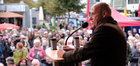 Publikumsmagnet: Gregor Gysi am Donnerstag in Kassel