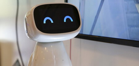 Dieser chinesische Roboter heißt Xiaodu und kommt nicht von der ...