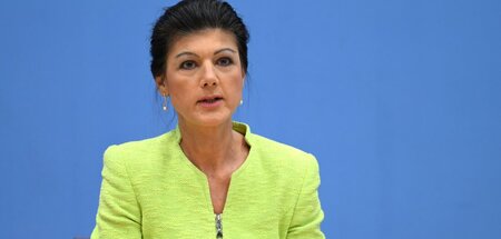 Erfährt weiterhin hohe Zustimmungswerte: Sahra Wagenknecht (Berl