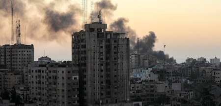 Gasza-Stadt unter Beschuss: Mittlerweile sind israelische Truppe