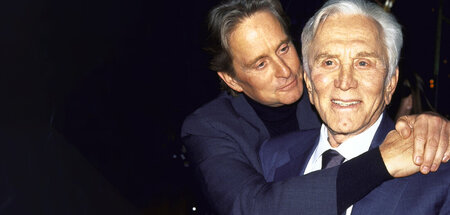 Michael und Kirk Douglas