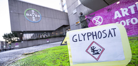 Bislang waren Proteste von Umweltschützern gegen Glyphosateinsat...