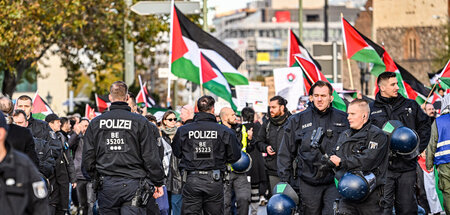 Unter Beobachtung: Palästinasolidarischer Protest gegen Israels ...