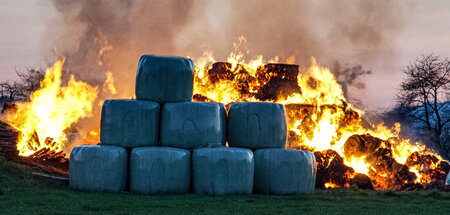 Symbolbild und Mahnfeuer zugleich: Der Landwirteprotest als Fana...