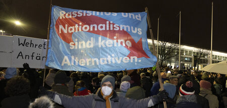 Demonstration gegen die AfD in Essen