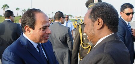 An der Seite Somalias: Abdel Fattah Al-Sisi und Hassan Scheich M...