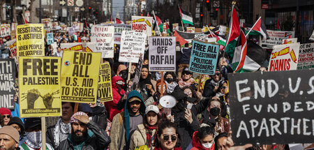 Demonstration gegen Israels Krieg in Palästina (San Francisco, 1...