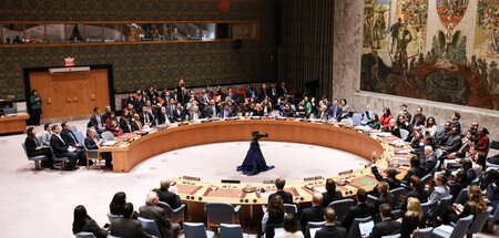 Sitzung des UN-Sicherheitsrates am 18. April in New York
