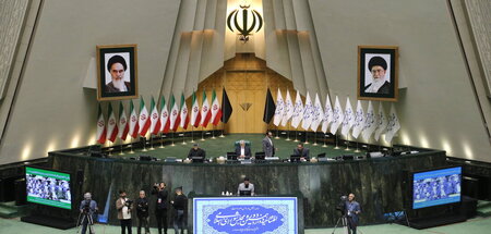 Bereit für die angelaufene Legislaturperiode: Das iranische Parl...