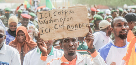 »Hier ist nicht Washington, sondern Agadez«: Protest in der Wüst...