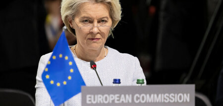 Die vermutlich auch künftige Chefin der EU-Kommission, Ursula vo...