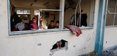 UNRWA-Einrichtungen wie Schulen wurden wiederholt Ziel israelisc...