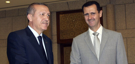 Einst galten sie als gute Freunde: Syriens Präsident Assad (r.) ...