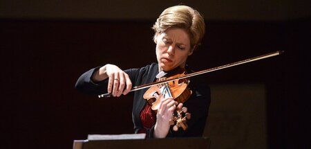 Und immer wieder die große Violinistin Isabelle Faust