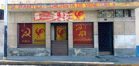Sitz der Kommunistischen Partei in Maracay