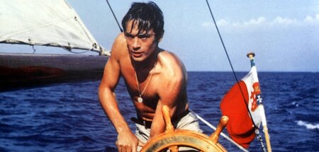 Januskopf am Ruder: Alain Delon als Tom Ripley in »Nur die Sonne...