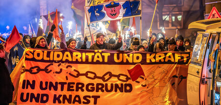 Solidaritätsdemonstration für politische Gefangene (München, 13....