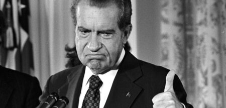 Jeder muss resignieren, sogar Richard Nixon