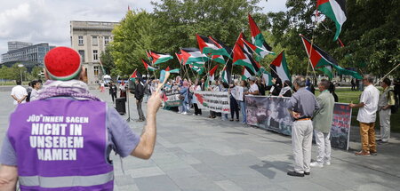 Wollen sich ihren Protest gegen den Krieg in Gaza nicht verbiete...