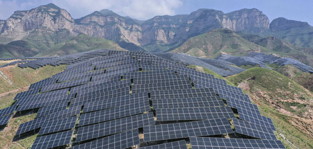 Für eine flächendeckende Versorgung mit Solarmodulen könnte die ...