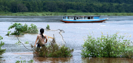 Der Mekong ist die bedrohte Lebensader für sechs Staaten in Südo...