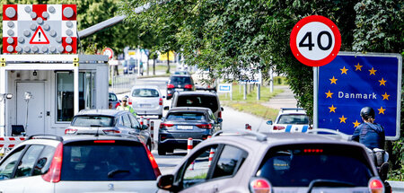 Irgendwie soll trotz mehr Kontrollen der »normale« Grenzverkehr ...