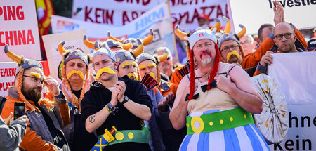 Erst Mummenschanz, dann Zaubertrank, dann Gipfelsturm? Diesmal, ...