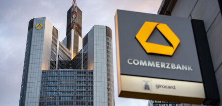 Erfolgreich stabilisiert? Commerzbank-Zentrale in Frankfurt am M...