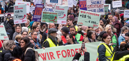 Die Verhandlungen für Beschäftigte der Sozialwirtschaft in Öster...