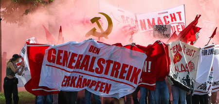 Diesjährige »Revolutionäre 1.-Mai-Demonstration« in Leipzig