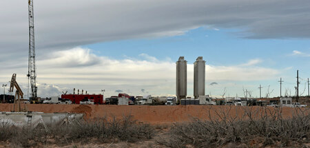 Frackinganlage im US-Bundesstaat New Mexico