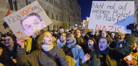 Keine Begeisterung über einen möglichen Kanzler Kickl (Wien, 4.2...